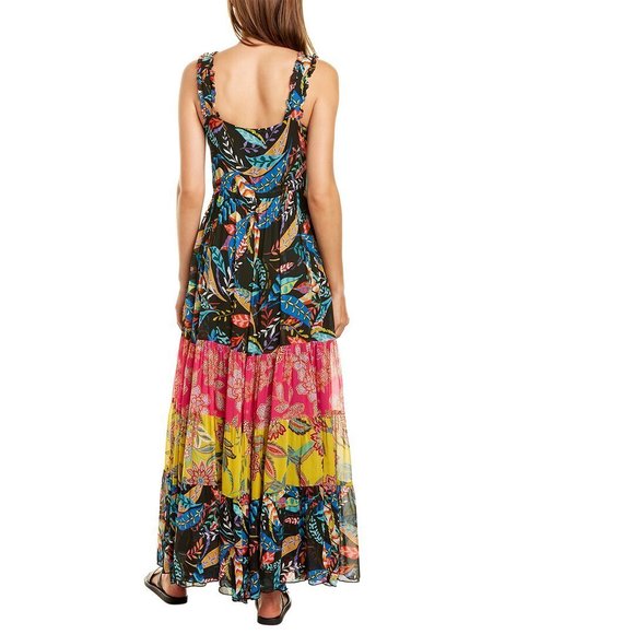 Johnny Was Mirko Tiered Maxi Dress - Picture 2 of 4